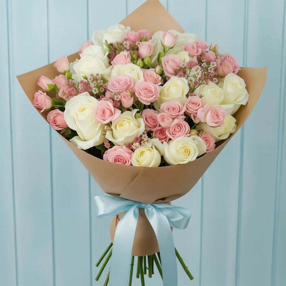 Букет цветов из: Розы в Кавалерово