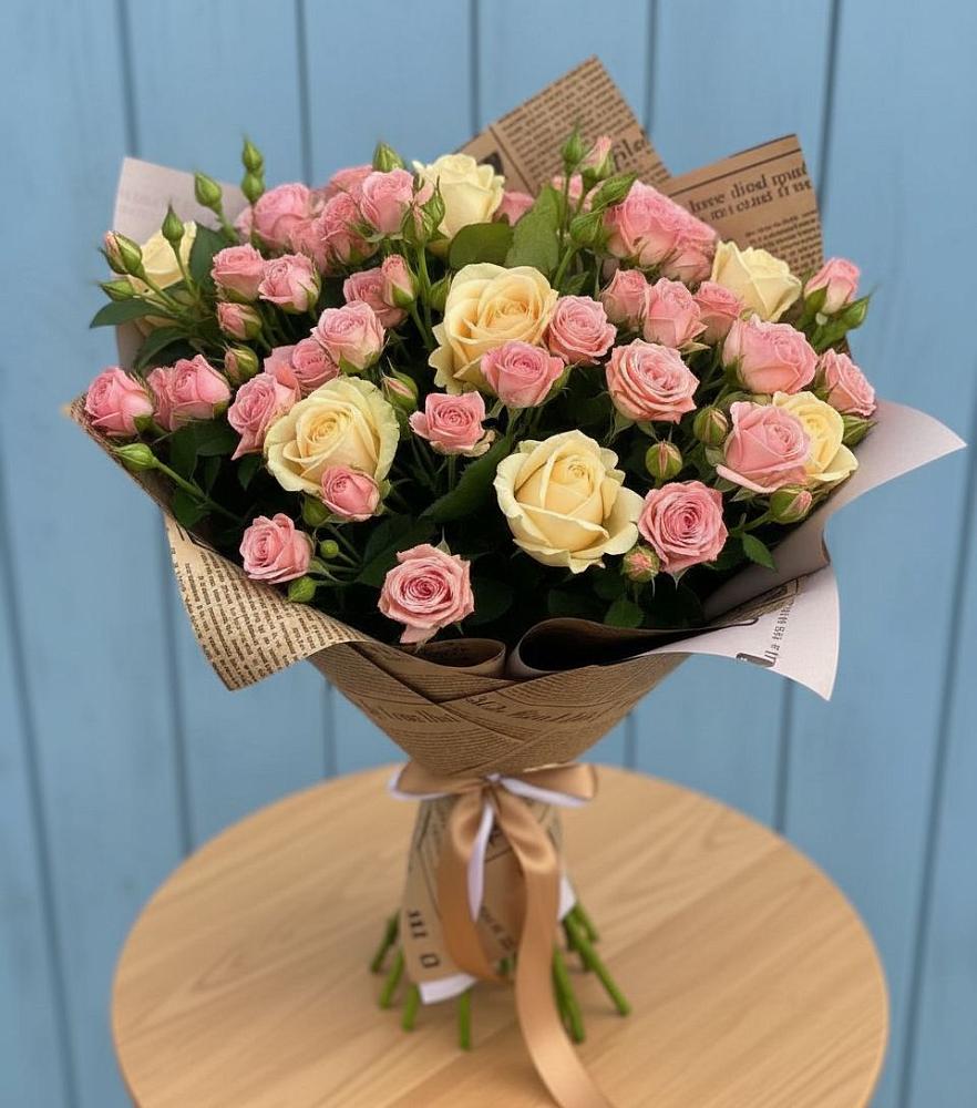 Букет цветов из: Розы в Кавалерово