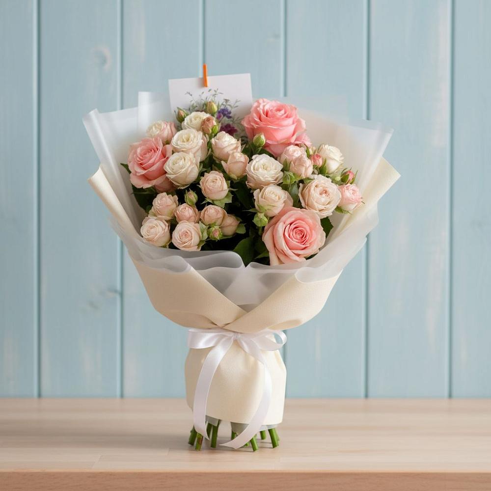 Букет цветов из: Розы в Кавалерово