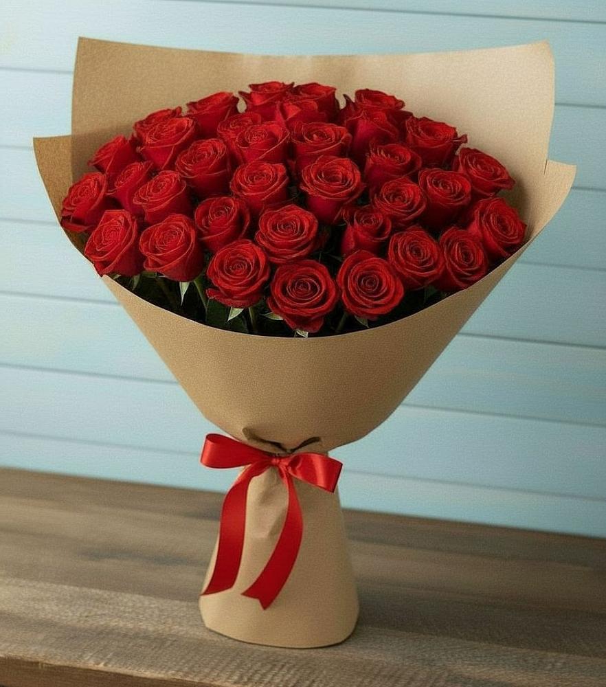 Букет Красные розы Милано в Кавалерово