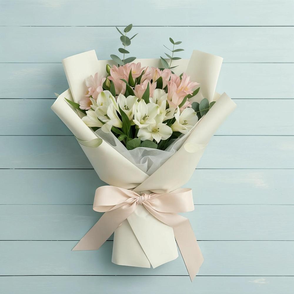 Букет цветов из: Альстромерии в Кавалерово