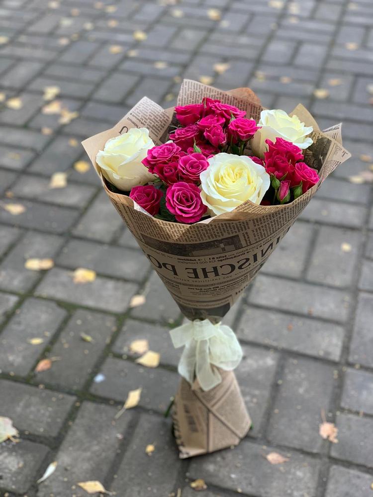 Букет цветов из: Розы в Кавалерово