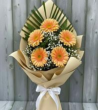Букет цветов из:  Герберы в Кавалерово